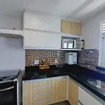 Apto Com Vista Para O Mar, Ar Cond. E Wifi